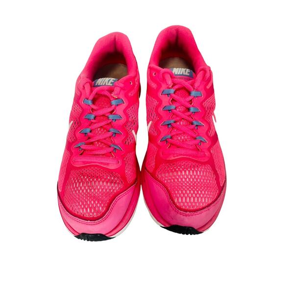 Nike Dual Fusion Run 3 Womens Hyper Pink Athletic Shoes Size 7 - Picture 2 of 6